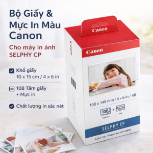 Giấy in ảnh Canon KP-108in